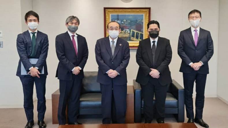 Erick Thohir: Investor Jepang Berniat Bekerja Sama dengan BUMN 