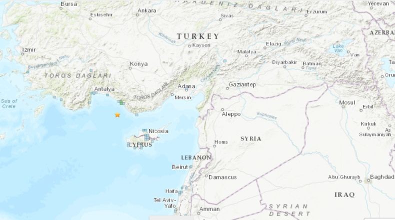 Gempa Bumi Bermagnitudo 5,5 Guncang Turki