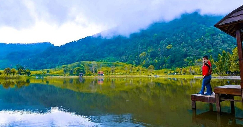 Ide Wisata di Puncak Bogor, Asyik Menjelajahi Telaga Saat Tersembunyi di Kebun Teh