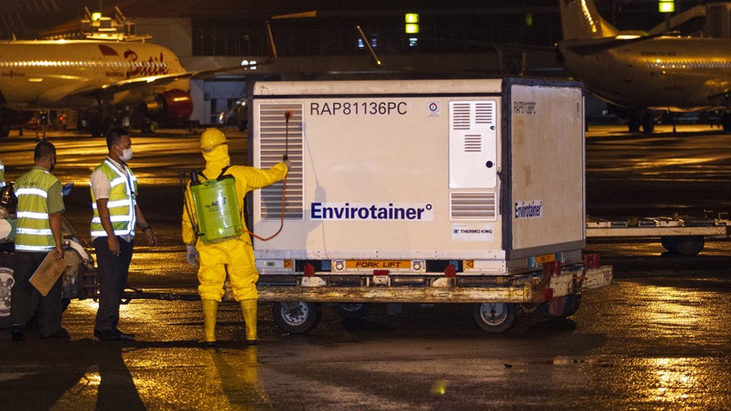 Diterbangkan Pesawat Garuda Indonesia, 1,8 Juta Vaksin Sinovac Tiba di Bandara Soetta