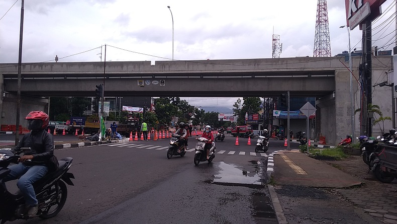 Fly Over Jalan Jakarta-Supratman Bandung Berlaku Satu Arah dari Timur ke Utara
