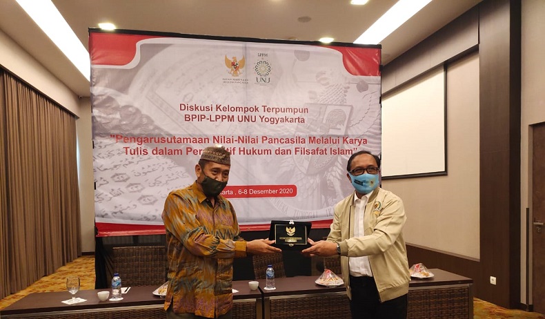 BPIP dan UNU Yogya Susun Buku Kajian Pancasila dalam Perspektif Hukum dan Filsafat Islam