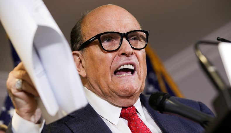 Pengacara Donald Trump untuk Pilpres AS Rudy Giuliani Positif Covid-19