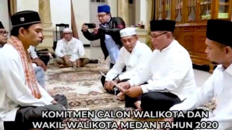 Beredar 9 Janji Akhyar Nasution Jika Menang Pilkada Medan di Hadapan Ustaz Abdul Somad