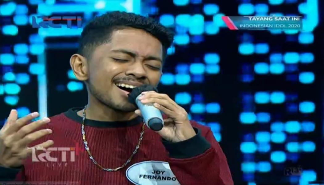 Tunjukkan Suara Emas, Joy Fernando Banjir Standing Ovation  dari Juri Indonesian Idol