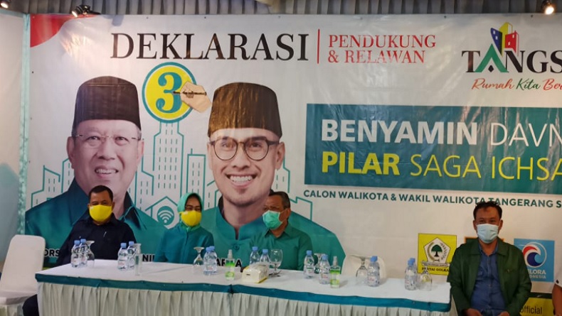 Final! Quick Count Charta Politika: Benyamin-Pilar Menang Pilkada Tangsel