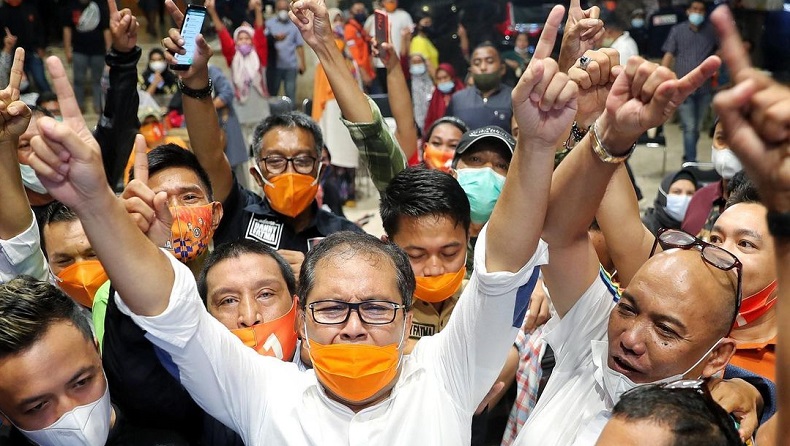 Pidato Kemenangan Cawalkot Makassar Danny Pomanto: Tak Ada Kerja Keras Khianati Hasil