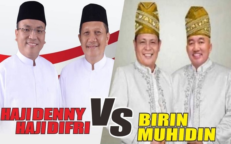 PSU Pilgub Kalsel, Cagub Sahbirin Noor dan Denny Indrayana Kompak Upload Foto Ini