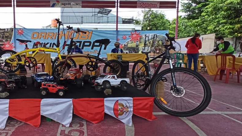 Keren, Hobi Bersepeda dan RC Sport Jadi Konsep TPS 23 Tangsel