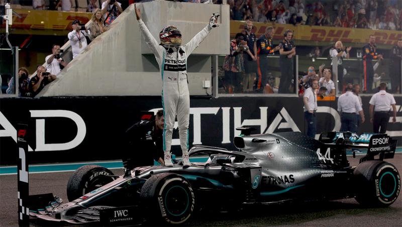 Statistik Grand Prix Formula 1 Abu Dhabi, Mercedes Mendominasi