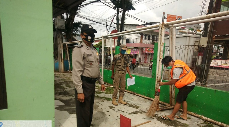 Tak Pakai Masker, 28 Orang Diganjar Sanksi Sosial di Johar Baru