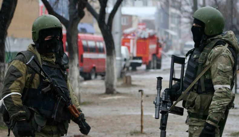 6 Pasukan Antiteror Rusia Luka akibat Serangan Bom Bunuh Diri