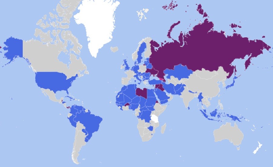 Ini Daftar Negara Paling Berbahaya Dikunjungi pada 2021