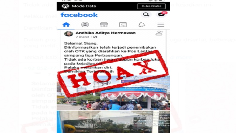 Beredar Kabar Pos Lantas Perbaungan Ditembak, Polda Sumut: Tidak Benar!
