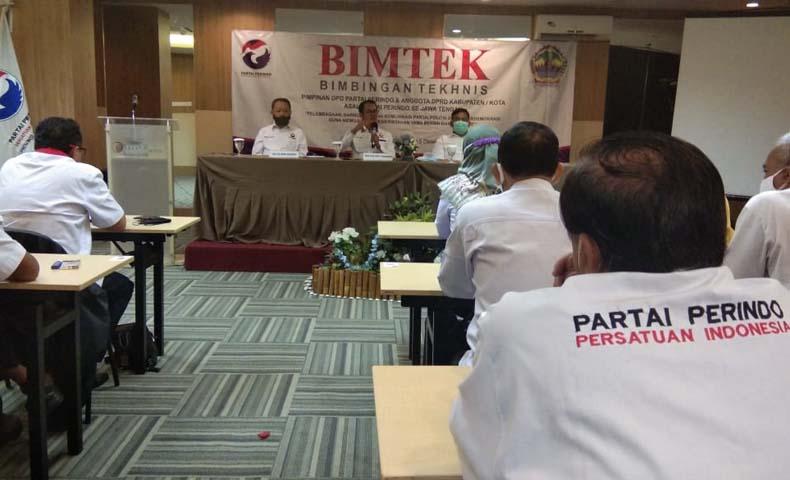 Perindo Kumpulkan Wakil Rakyat se-Jateng, Sekjen : Jangan Korupsi,  Kalau Sampai Korupsi, Selesai!