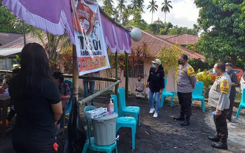 PSU di TPS 1 Kelurahan Dua Sudara Kota Bitung Berjalan Aman