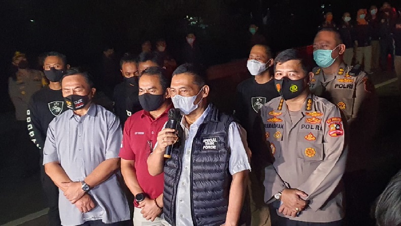 Polisi: 4 Laskar FPI yang Diamankan Sempat Cekik Petugas