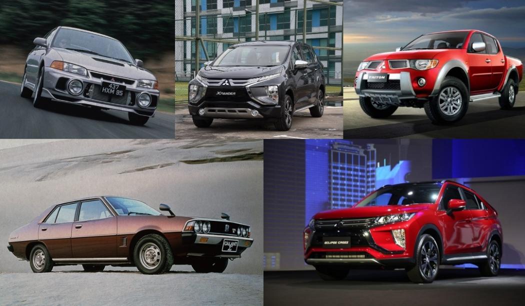 Deretan Mobil Legendaris Mitsubishi dalam 5 Dekade