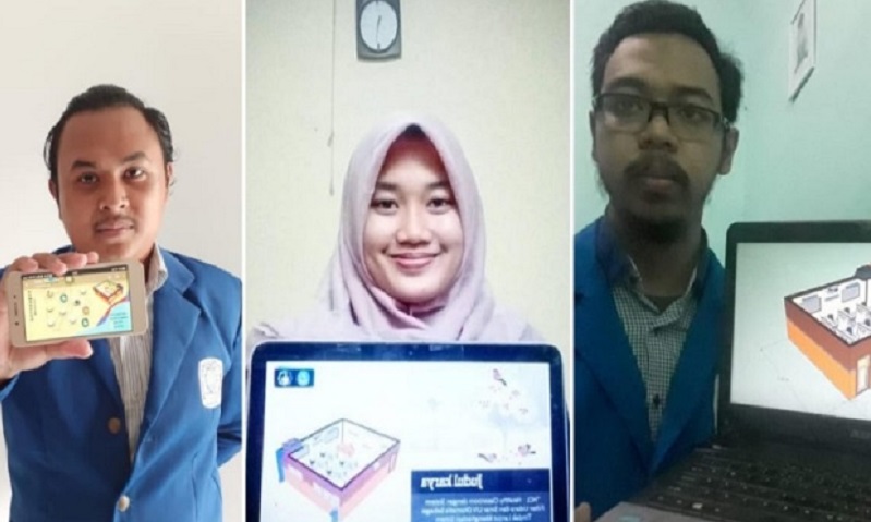 3 Mahasiswa ITS Ciptakan HCL, Teknologi Pembunuh Virus Corona di Ruang Belajar 