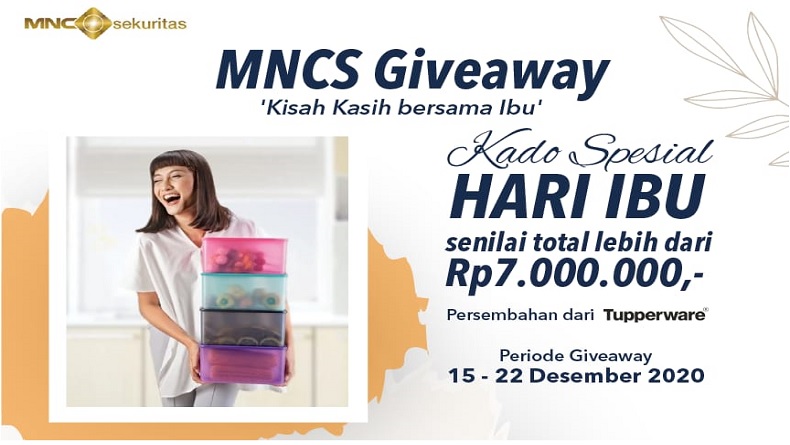 Cuma Sampai Hari Ini, Segera Ikuti Giveaway Hari Ibu MNC Sekuritas!