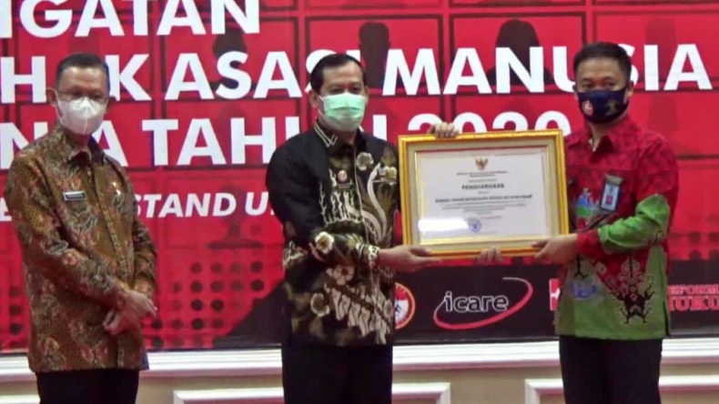 Rutan Kotabumi Lampung Utara Terima Penghargaan dari Kemenkumham