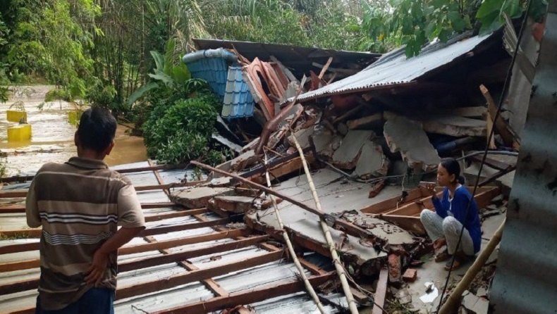 Banjir Terjang 3 Dusun di Langkat, Ratusan Kepala Keluarga Terdampak