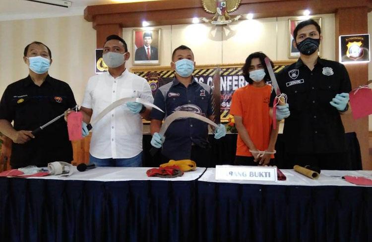 Hendak Tawuran, 2 Geng Pelajar di Bantul Diamankan Polisi Bawa Sajam