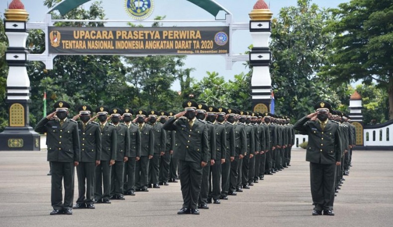 KSAD Jenderal Andika Perkasa Lantik 583 Perwira Lulusan Diktukpasus