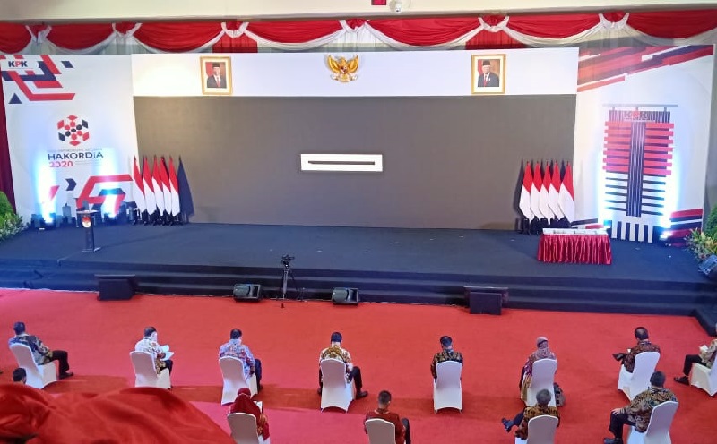 Peringatan Hakordia di KPK Diwarnai Mati Listrik, Jokowi: Tapi Pemberantasan Korupsi Tak Boleh Padam