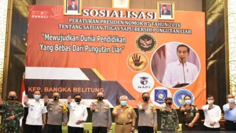 Berantas Pungutan Liar, Babel Bentuk Satgas Saber Pungli