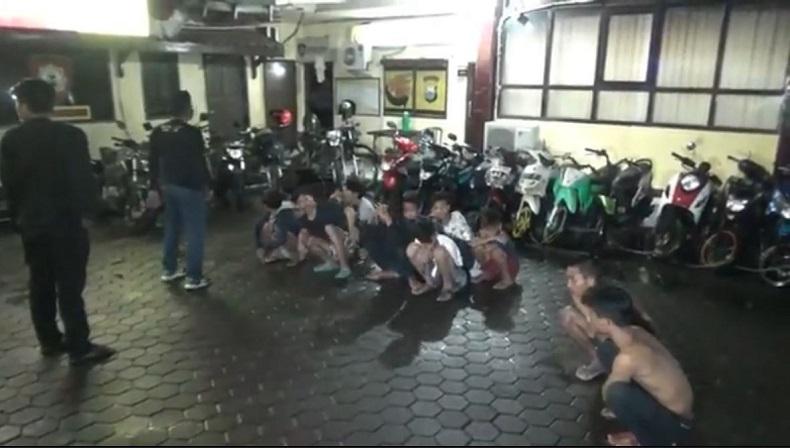 Kerap Curi Barang di Pasar, Belasan Remaja di Kota Makassar Digerebek Polisi