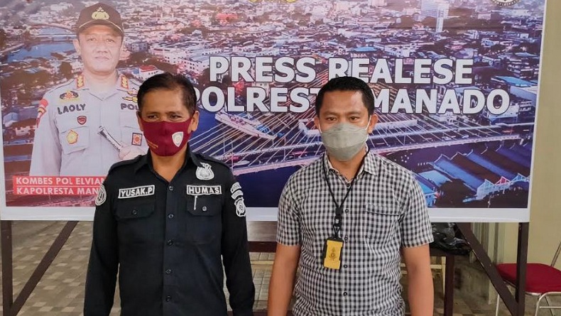 Polisi Tangkap Pembuat dan Penyebar Video Hoaks Pilkada yang Viral di Manado