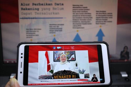 Menaker Ida Fauziyah Pulih dari Covid-19