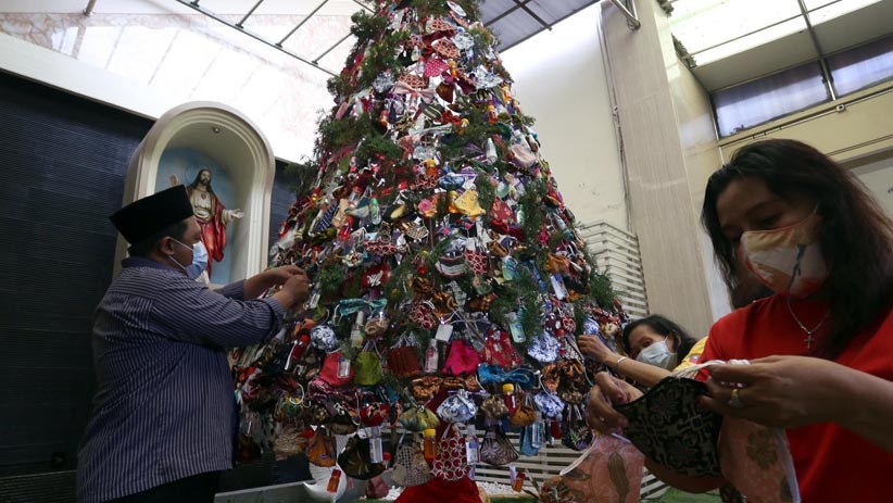 Gereja Katolik Putussibau Terpkan Protokol Kesehatan Ketat saat Perayaan Natal 2020