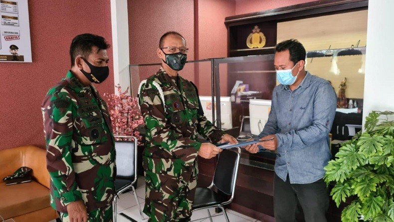 Puspomad Laporkan Sejumlah Akun Media Sosial ke Polda Jabar