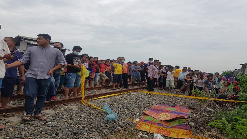 Asyik Main Layangan, Bocah 7 Tahun Tewas Ditabrak Kereta Api di Medan