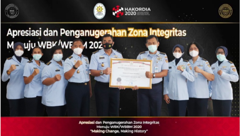 RSAU dr Esnawan Antariksa Raih Apresiasi dan Penganugerahan Zona Integritas 2020