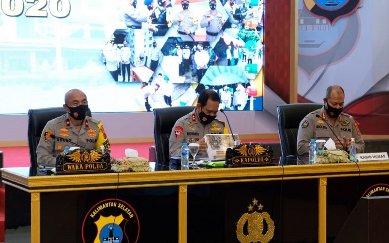 Jumlah Kasus Tindak Pidana Tahun 2020 di Kalsel Menurun, Berikut Datanya