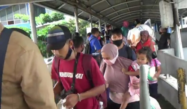PPKM Darurat, Penyekatan Kendaraan Dilakukan di Pelabuhan Bakauheni Lampung