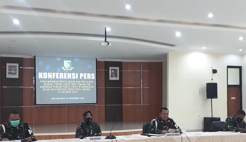 8 Personel TNI AD Jadi Tersangka Pembakaran Rumah Dinkes di Hitadipa