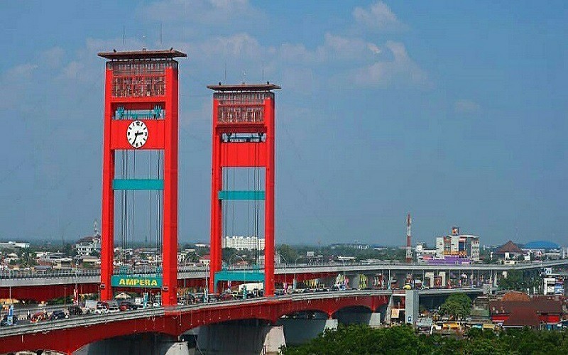 Catat! Besok, Jembatan Ampera Akan Ditutup saat Sholat Idul Adha