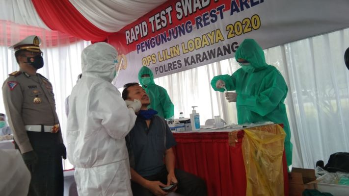  Kapasitas Rest Area Tol Cikampek Dibatasi 50 Persen Selama Libur Nataru