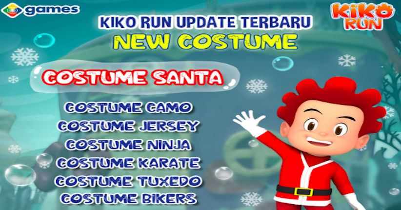 Telah Hadir, Kostum Baru KIKO RUN!