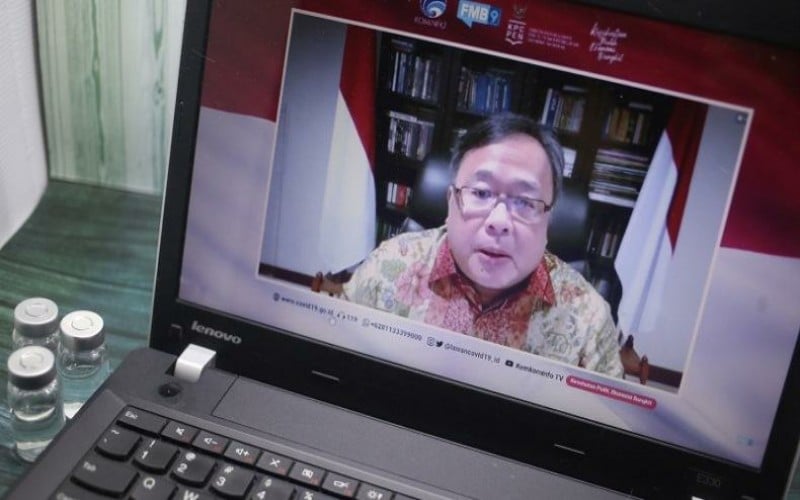 Tes Covid-19 dengan Air Liur, Menteri Bambang: Ini Cepat dan Ekonomis