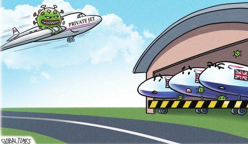 Media China Ejek Inggris Gara-Gara Virus Corona Varian Baru: Orang Sakit di Eropa 