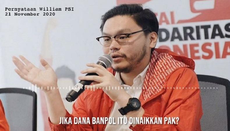 Viral Rekaman Suara Minta Kenaikan Dana Banpol, William PSI: Rekaman Dipotong