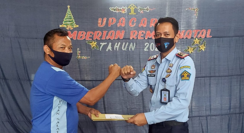 Hari Natal, 8 Napi Rutan Salatiga Terima Remisi 