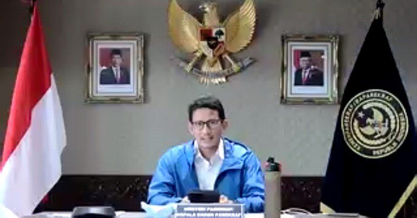 Menparekraf Sandiaga Uno: Kolaborasi Dinas Pariwisata Percepat Pemulihan Pariwisata dan Ekonomi Kreatif