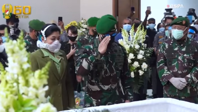 Mengharukan, KSAD Andika Perkasa Kenang Dedikasi Herman Asaribab: Sangat Melekat di Hati Saya