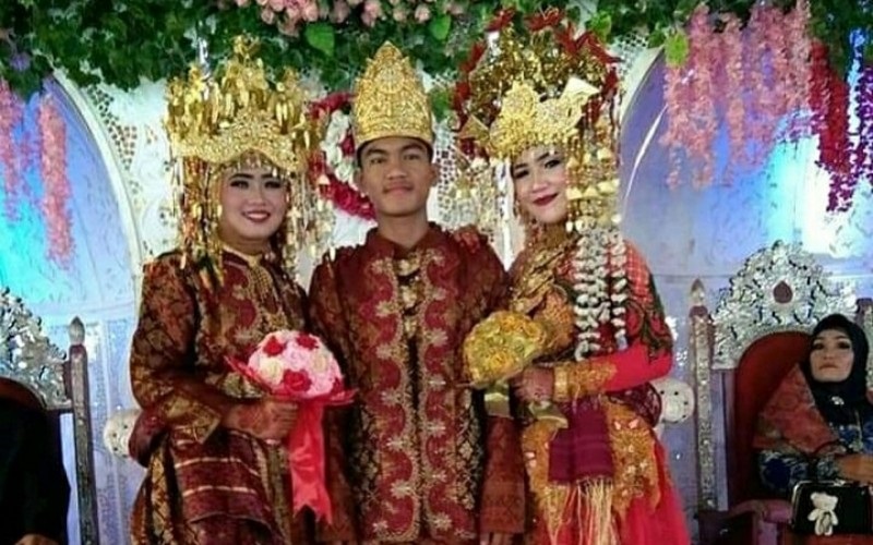 4 Fakta Pernikahan Pemuda dengan 2 Perempuan di Musi Banyuasin yang Viral di Media Sosial